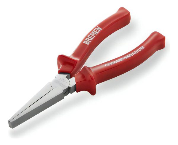 Pinza Punta Chata Recta Aislada 1000 Volts 150mm Bremen 4205 - Imagen 2