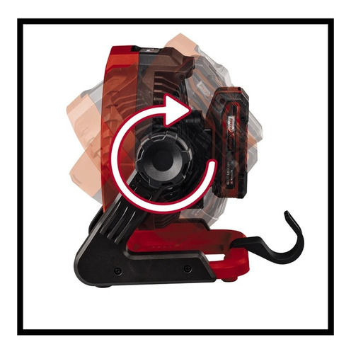 Ventilador Inalambrico 18v Bateria + Cargador Einhell 4.0ah - Imagen 2