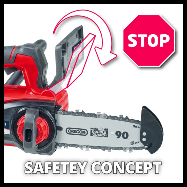 Motosierra Inalambrica Brushless Einhell 18v Fortexxa Kit - Imagen 6