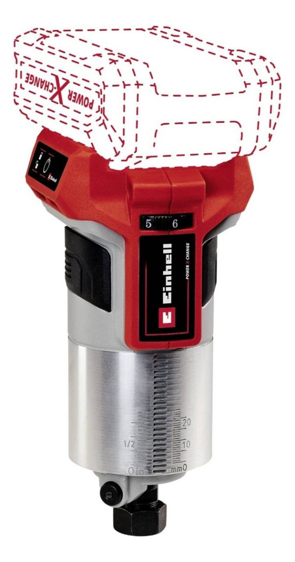 Fresadora Router Inalám De Palma Einhell Tp-et 18 Li Bl-solo - Imagen 2