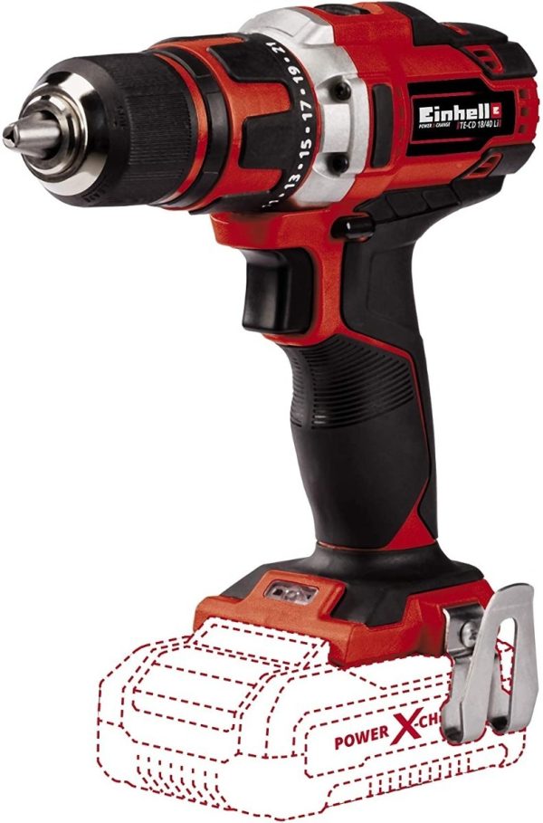 Taladro Atornillador Inalámbrico Einhell Doble Bateria 2.5a - Imagen 4