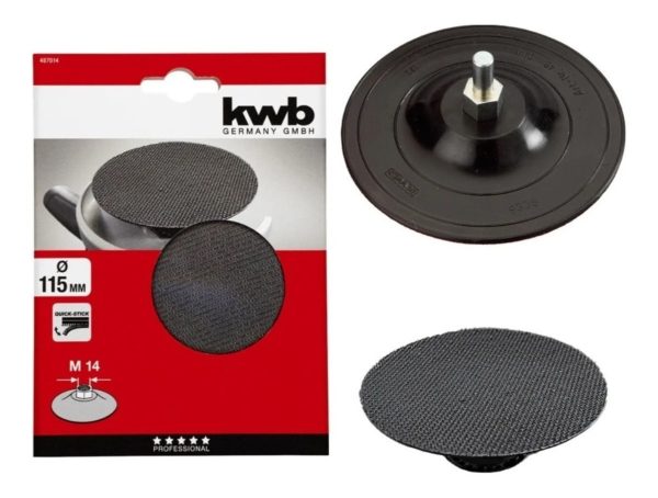 Disco Para Amoladora 115 C/velcro Kwb 49487014 Trader