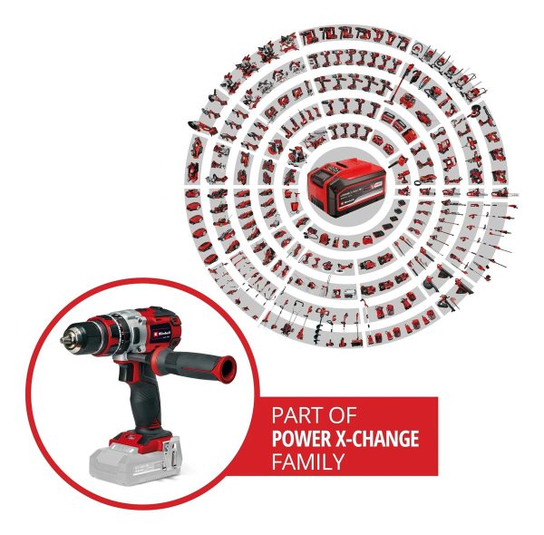 Taladro Percutor Einhell Brushless 18/80 Nm Kit 4ah Trader - Imagen 9