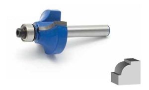 Fresa Para Router (redondear Esquinas)  1/4  X  1/2