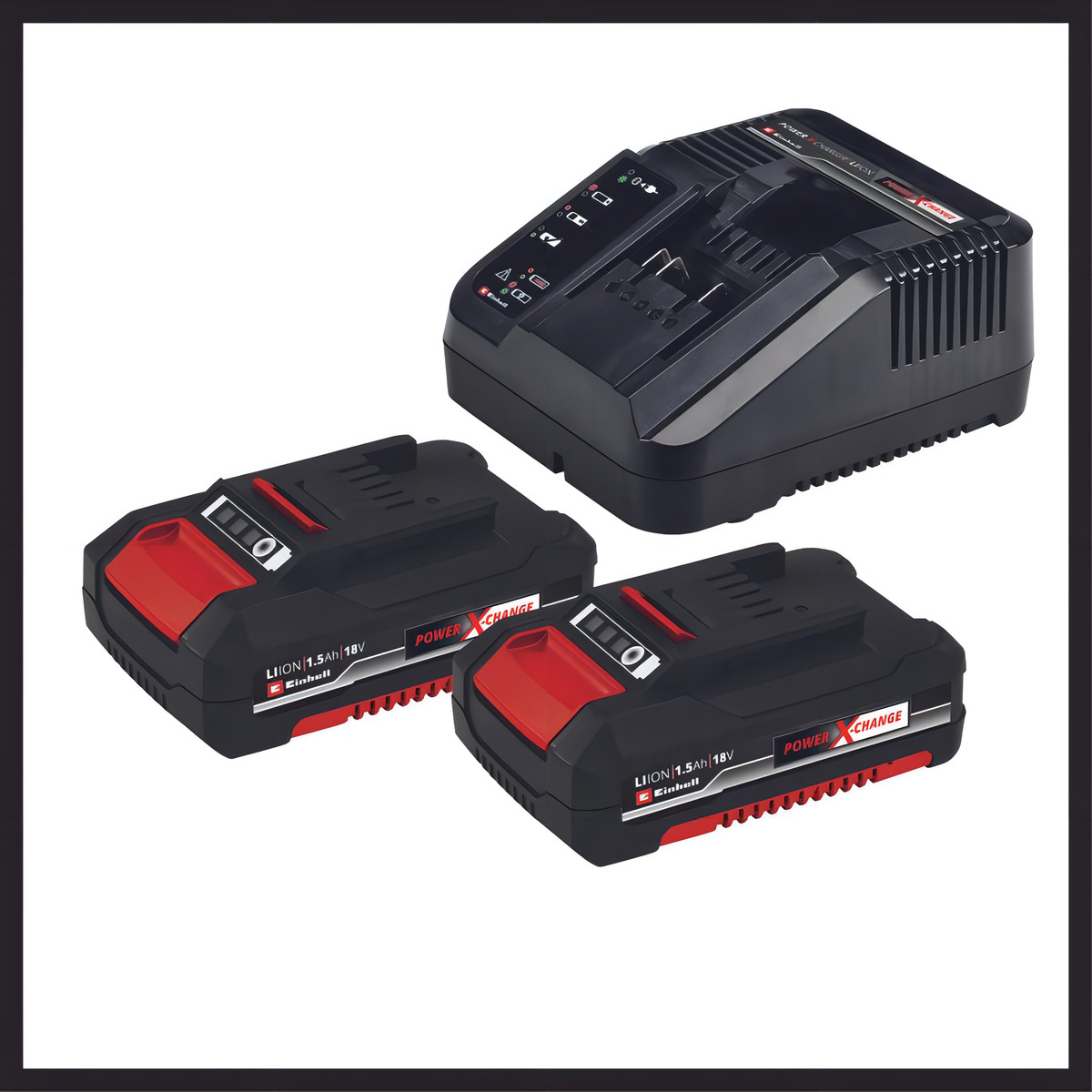 Taladro Atornillador Inalámbrico De 10mm Einhell Te-cd 18/2 Li Kit 18v + 2 Baterías De 1.5ah + Accesorios Con Maletín De Transporte 200v - 260v 50hz/60hz - Imagen 2