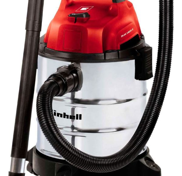 Einhell Tc-vc 1820 S 18 L Aspiradora De Tacho Color Rojo Y Negro 220v - 240v - Imagen 7