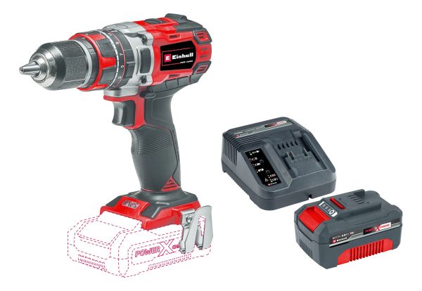 Taladro Atornillador Percutor Inalambrico Einhell Kit 4.0ah