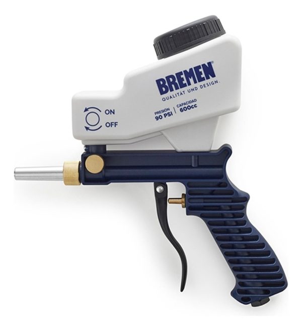 Pistola Arenadora Neumatica Bremen Cuerpo Metalico 4648