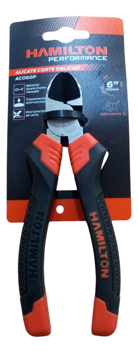 Alicate Corte Oblicuo Hamilton 6 Pulgadas Aco60p