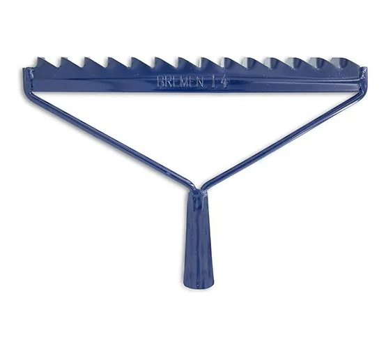 Rastrillo Com Puente Bremen 16 Dientes 390mm Acero