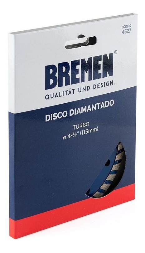 Disco Diam. Bremen(R) 4- 1/2 Combinado (turbo) - Imagen 2