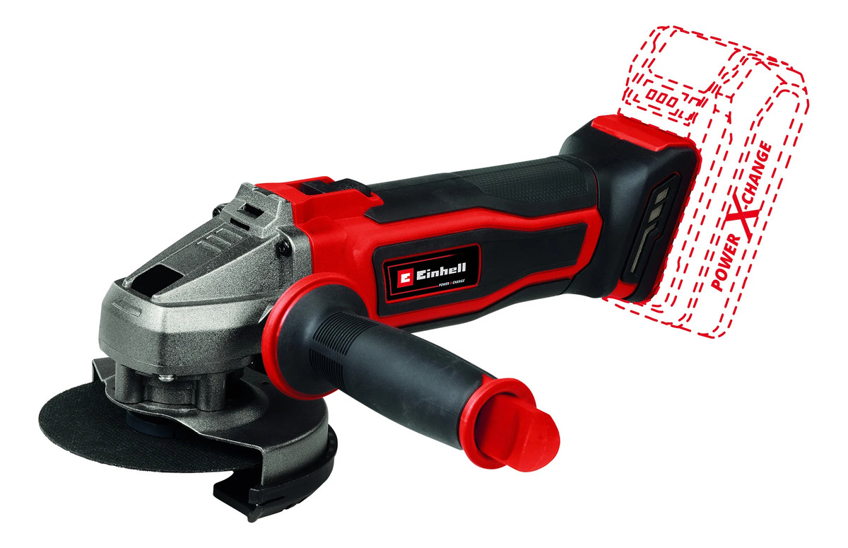 Amoladora Angular Inalambrica Einhell Te-ag 18/115-2 Li Solo