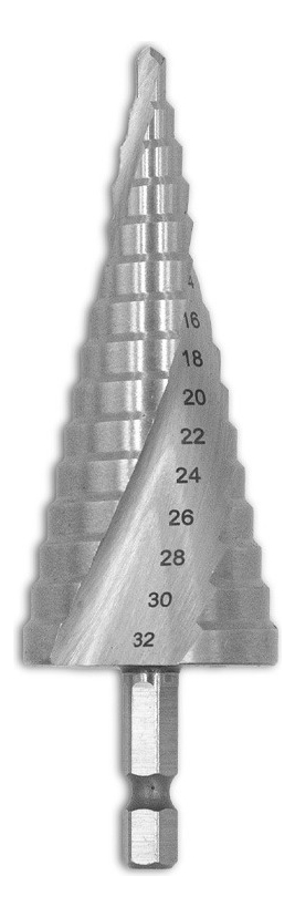 Mecha Escalonada Bremen 4-32 Mm Acero Rapido 7489 Trader