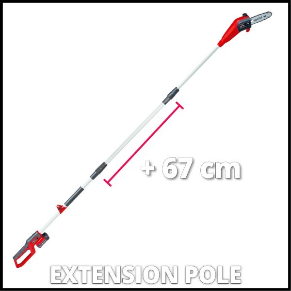 Motosierra Podadora Telescopica Einhell Gc-lc 18/20 Kit 4.0a - Imagen 3