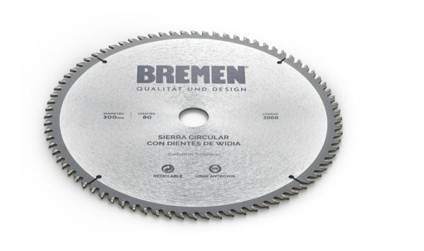 Sierra Circular 300 Mm X 80 Dientes Widia Bremen Trader