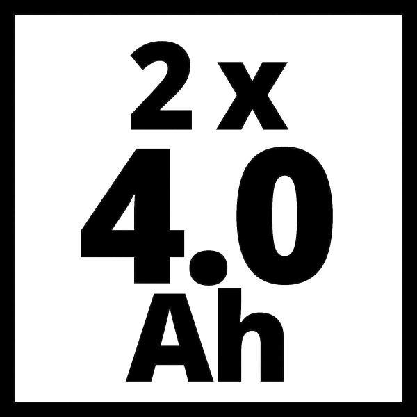Pack De 2 Baterias Litio 4.0ah 18v Einhell Sin Cargador Twin - Imagen 2