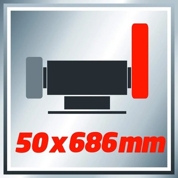 Lijadora De Banda Amoladora Banco Einhell 350w Tc-us 350 Color Rojo Y Negro Frecuencia 50 Hz/ 60 Hz - Imagen 12