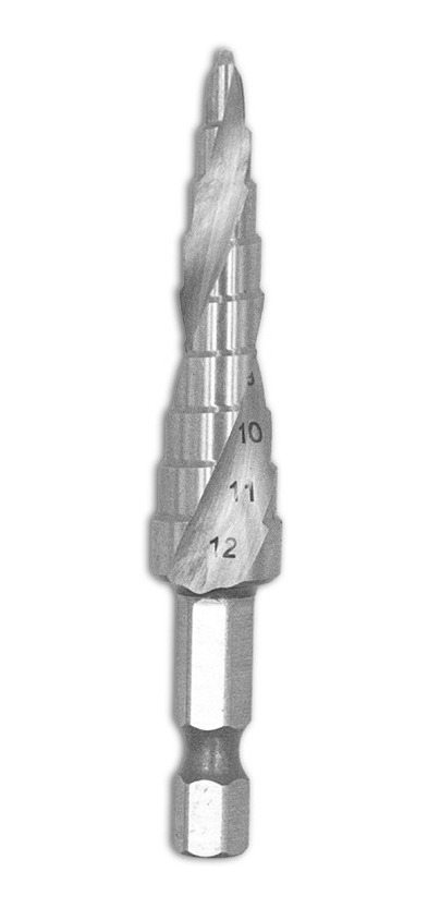 Mecha Escalonada Bremen 4 A 12 Mm Acero Rapido 7487 - Imagen 2