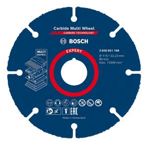 Disco Amoladora Para Corte Madera Y Plastico Bosch 115 Mm
