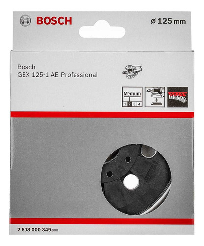 Placa De Lija Para Bosch Gex 125-1 Ae Profesional Repuesto - Imagen 4
