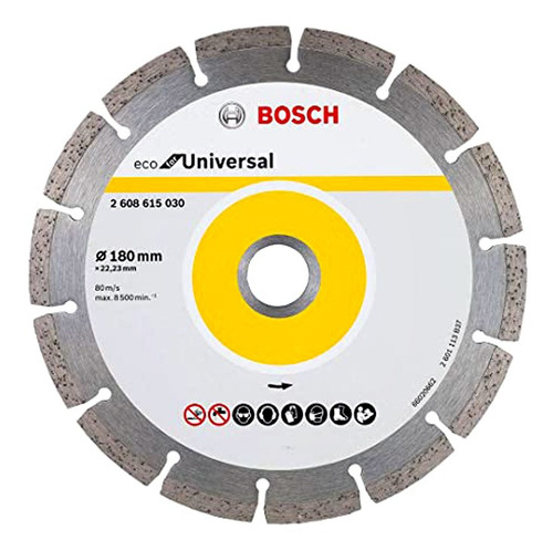 Disco Diamantado Segmentado 7-180 Mm Bosch 2608615030