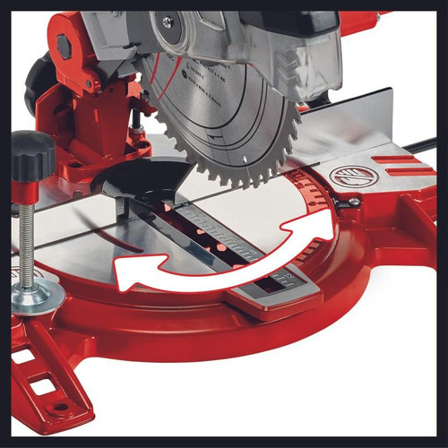 Sierra Ingletadora Einhell Classic Tc-ms 2112 1600w -trader - Imagen 7