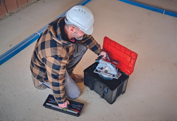 Maletin Caja Herramientas Apilable 90kg 28x41x25 Cm Einhell - Imagen 3