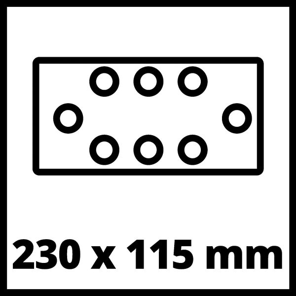 Lijadora Inalambrica Einhell Te-os 18/230 Li Kit 4.0ah - Imagen 8
