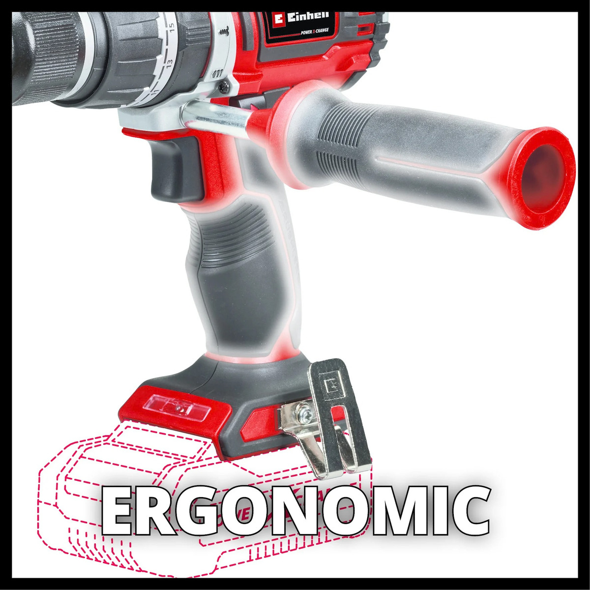 Taladro Percutor 60nm Einhell Tp-cd 18/60 Li Kit 4ah + Carg - Imagen 5