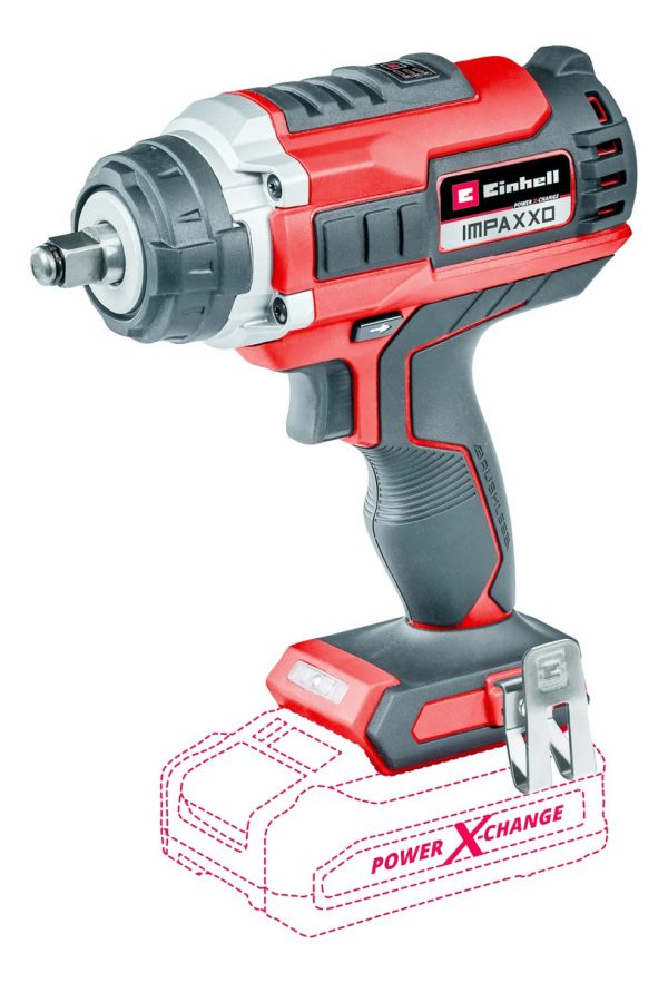 Llave De Impacto 400nm Inalambrica Einhell Impaxxo 18/400 Tr - Imagen 2