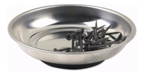 Bandeja Imantada Plato Acero Inoxidable 150 Mm Bremen 2566 - Imagen 2