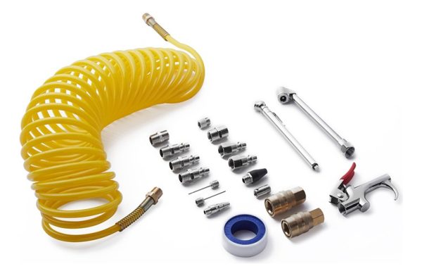 Bremen Kit Accesorios Compresor 20pz Manguera Inflado 6673 - Imagen 3