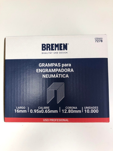 Grampas 80/16 (12,8mmx16mm) X 10.000 U. Bremen, Bta, Barovo - Imagen 3
