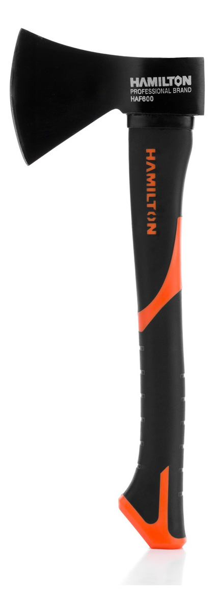 Hacha De Mano Hamilton Haf600 Con Mango De Fibra Trader - Imagen 2
