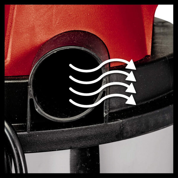 Aspiradora Electrica Einhell 15l Seco Humedo Tacho Metalico - Imagen 6