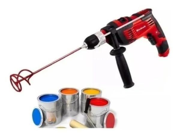 Mezclador Batidor Chico De Masilla Pinturas Para Taladro Kwb - Imagen 3