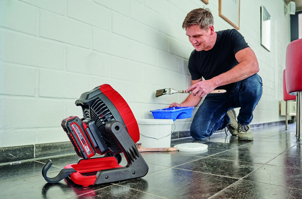 Ventilador Inalambrico 18v Bateria + Cargador Einhell 4.0ah - Imagen 7