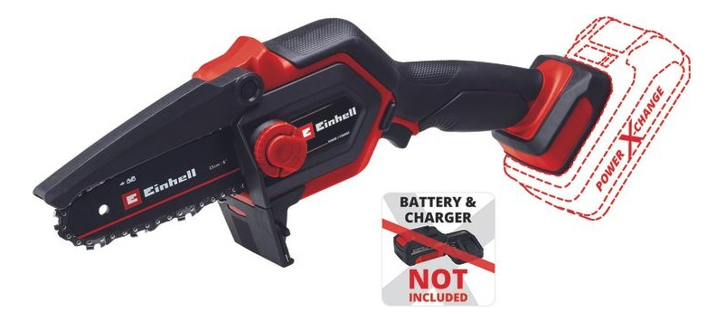 Motosierra De Mano Mini Ge-ps 18/15 Li Bl-solo 18v Einhell - Imagen 2