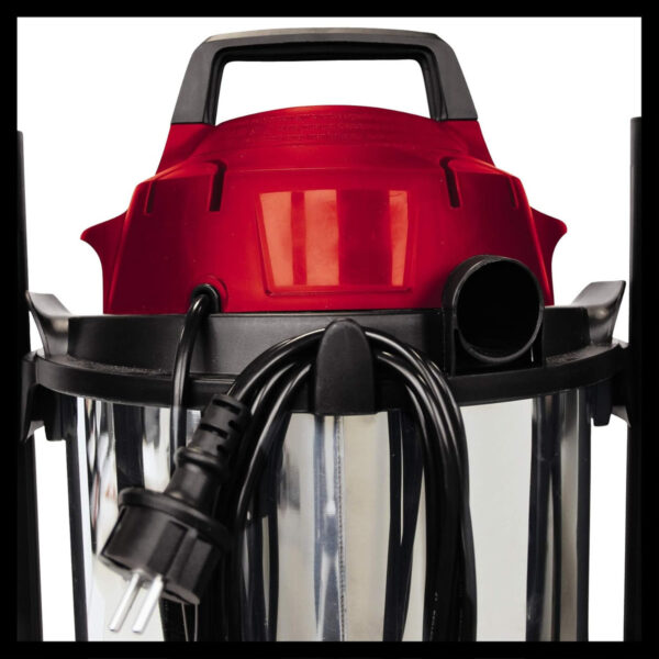 Aspiradora Electrica Einhell 15l Seco Humedo Tacho Metalico - Imagen 4