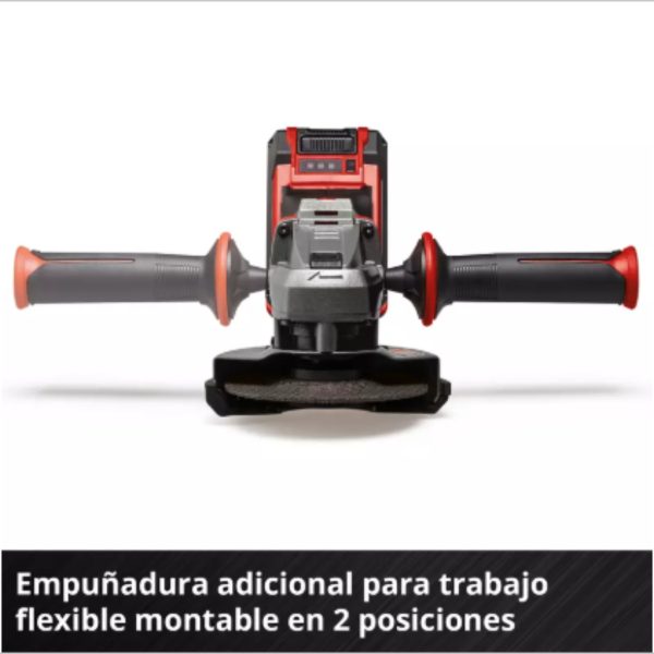 Amoladora Angular Einhell Inalámbrica Te-ag 18/115 Q Li Solo Color Rojo - Imagen 8