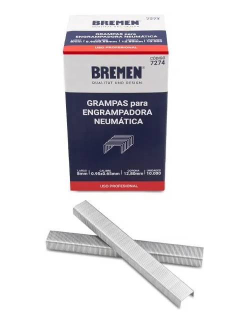 Grapa Grampa Engrampadora Neumatica 12.7x8 Mm X 10000u Ga21