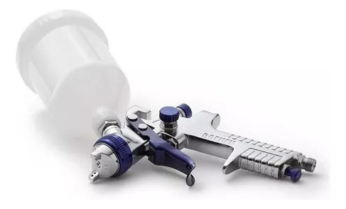 Pistola Pintar Bremen 5937 Neumatica Gravedad Hvlp 600cc Tr - Imagen 5