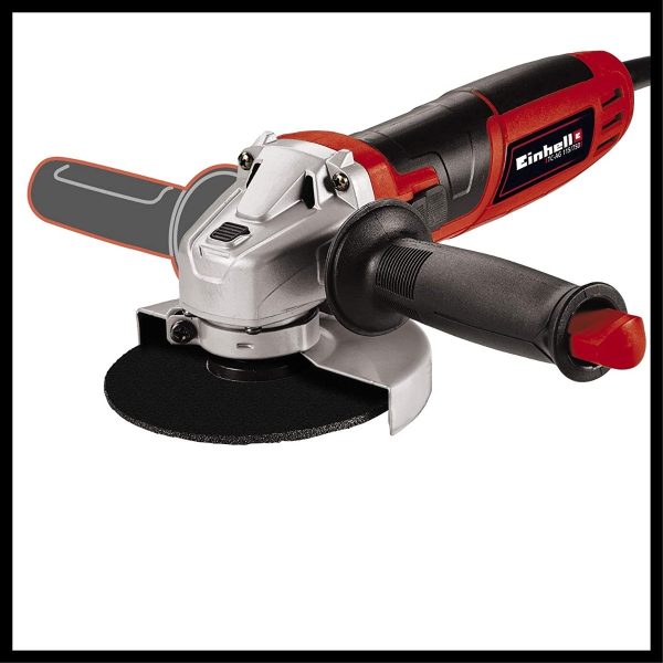 Amoladora Angular Einhell Tc-ag 115/750 De 50 hz Color Rojo 750 w 220 v - Imagen 4