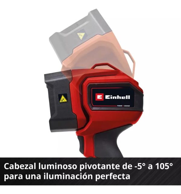 Linterna Inalambrica Einhell Tc-cl 18/350 Li Sin Bateria - Imagen 3