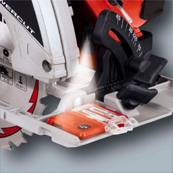 Sierra Circular 1500w 5500rpm Te-cs 190/1 Einhell - Imagen 7