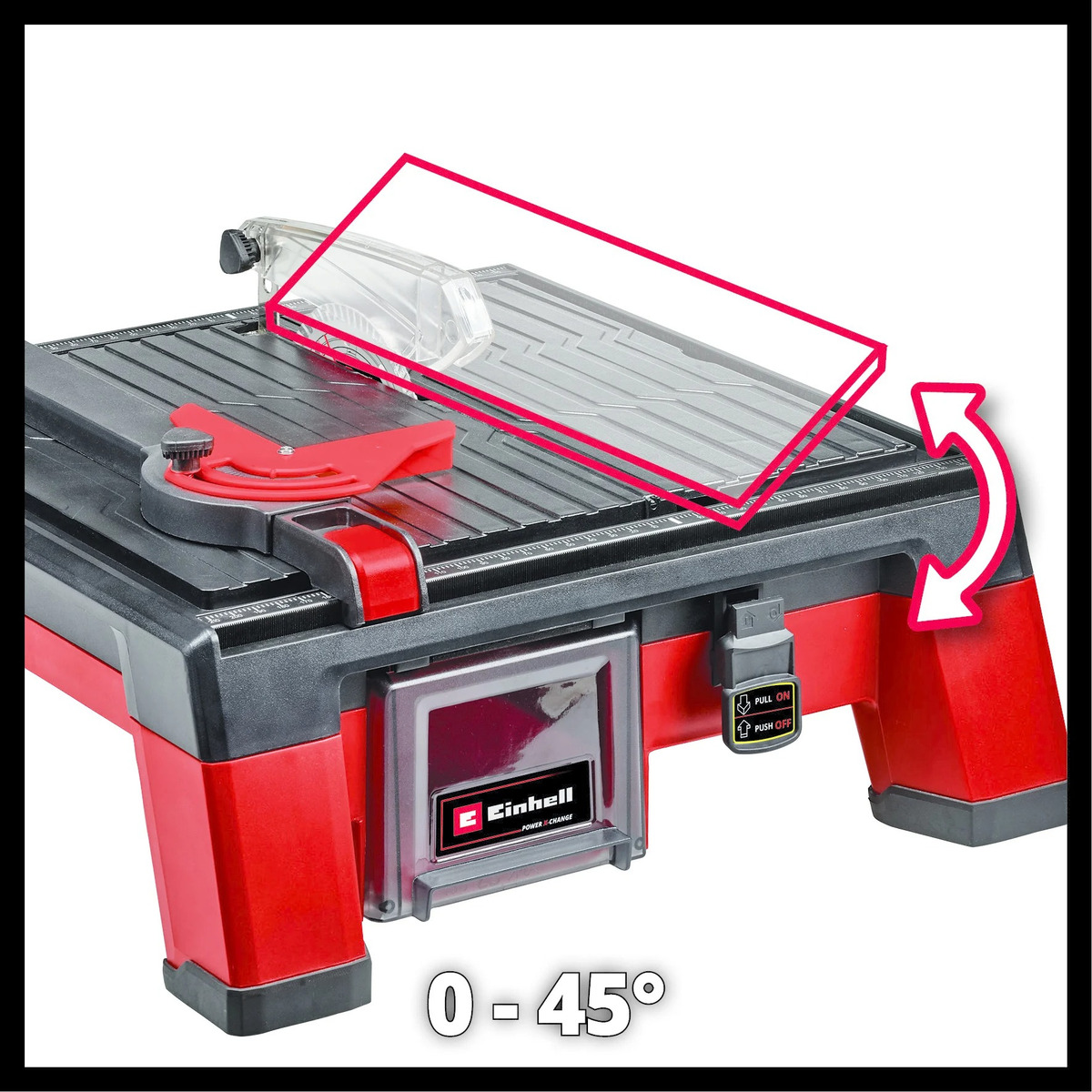 Cortadora Ceramica Inalambrica Einhell Corta Azulejo Bat 4ah - Imagen 4