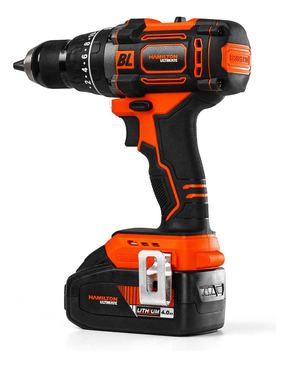 Taladro Percutor Brushless 13mm 20volt 4ah Hamilton Blt111