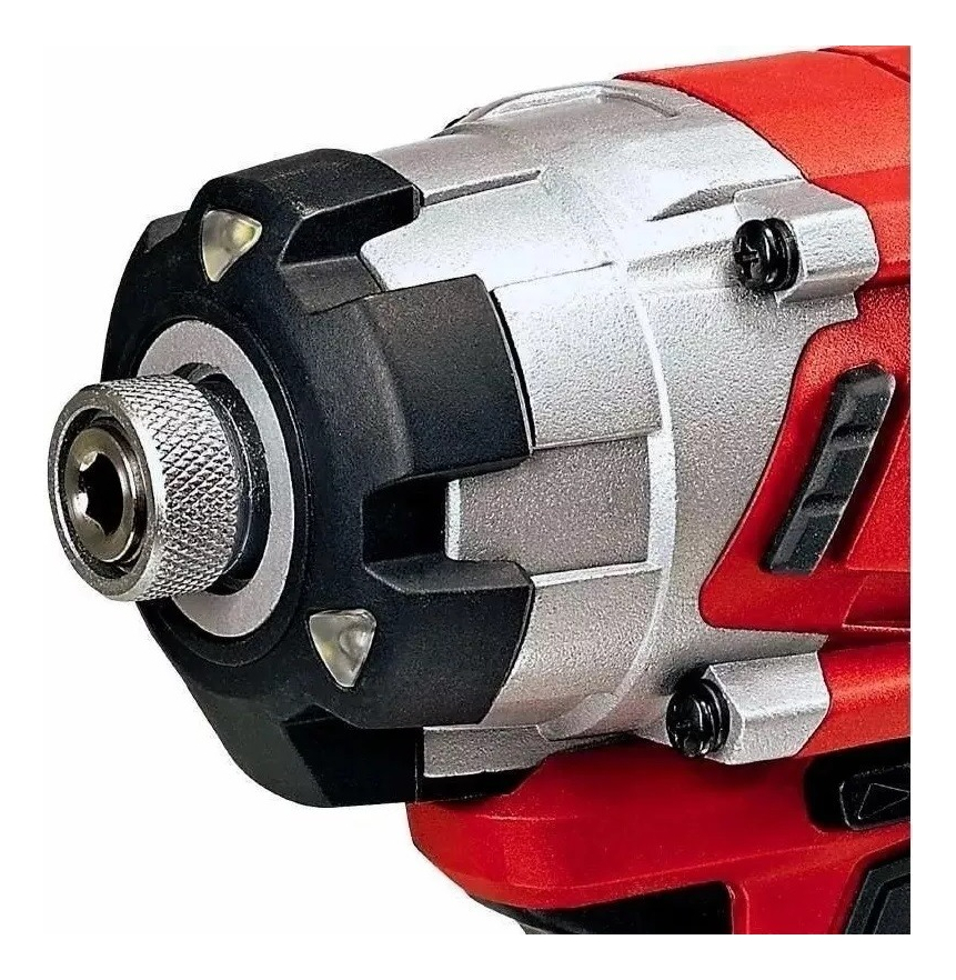 Atornillador De Impacto 18v 1/4 Brush Einhell Te-ci 18 Li Bl Color Sunrise Red - Imagen 5