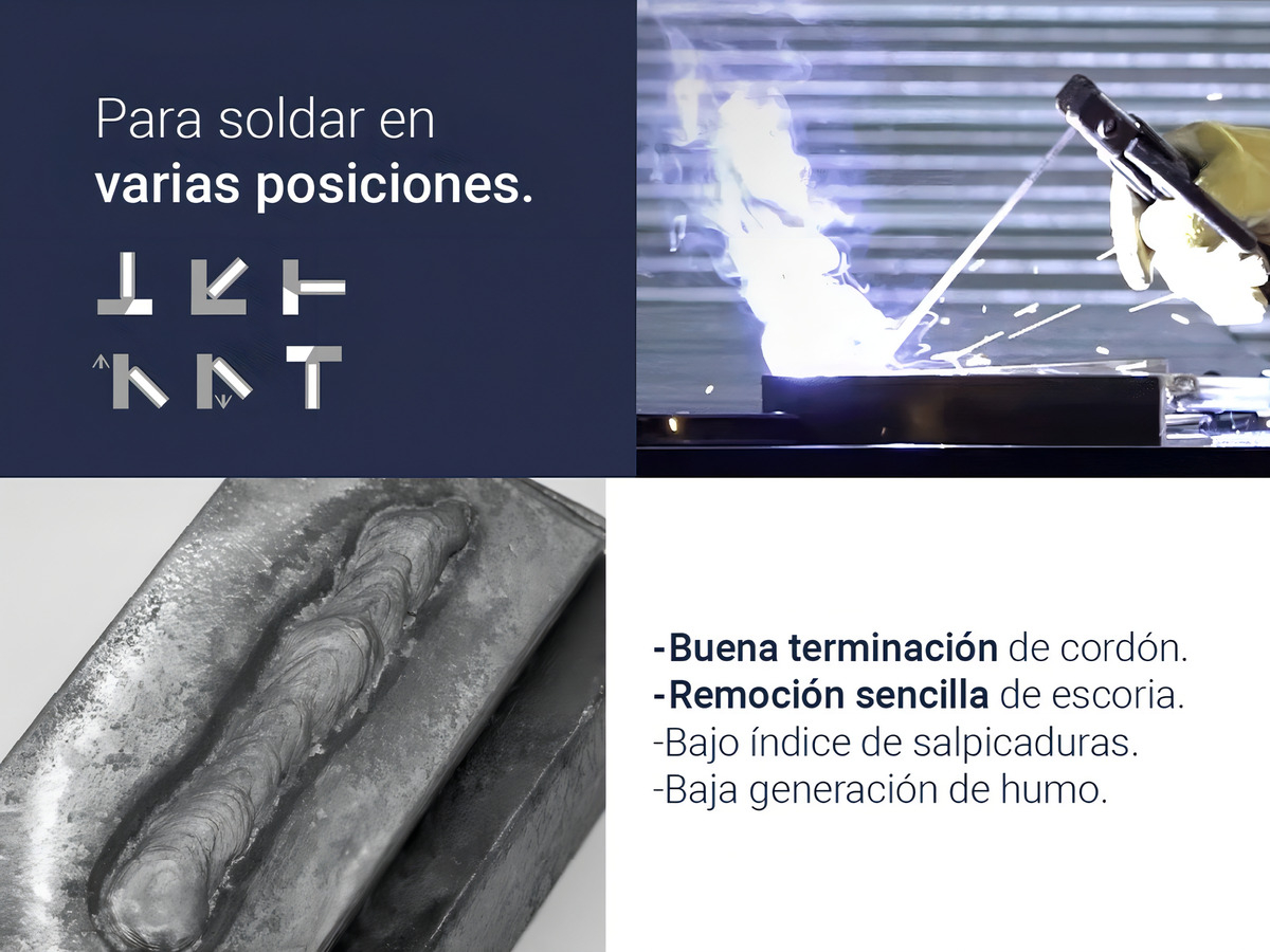 Electrodos Punta Azul Bremen 6013 2,5 Mm X 1 Kg - Imagen 4