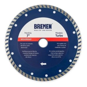 Disco Diamantado Bremen Porcelanato Trf 180mm 7'' Trader